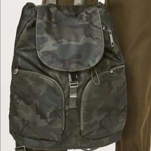 Lululemon Camo Carry Onward Rucksack Backpack